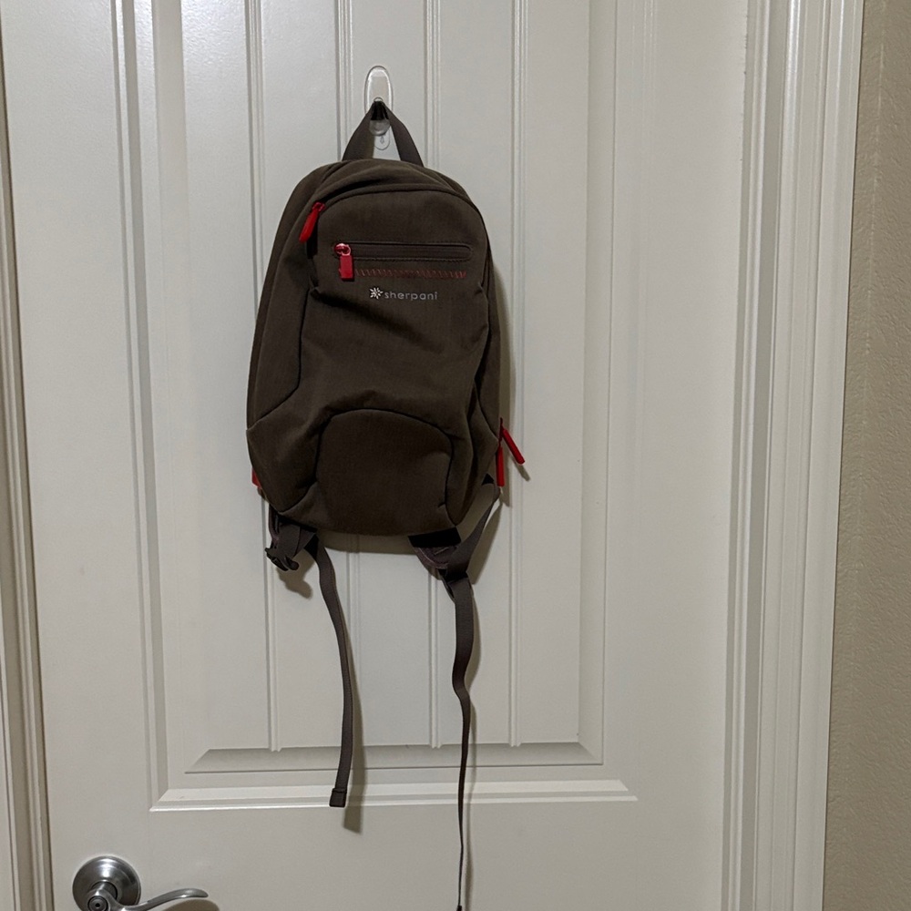 Sherpani Brown Mini Backpack